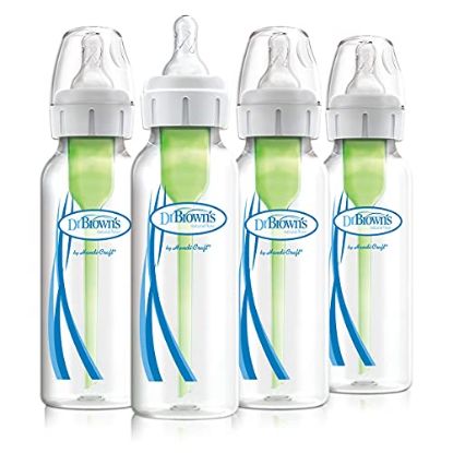Picture of Baby Bottle, Options+ Anti-Colic Narrow Bottle, 8 Ounce (Pack of 4) Hot Offer