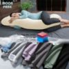 Picture of MOON PARK Pregnancy Pillows for Sleeping - U Shaped Full Body Maternity Pillow with Removable Cover - Support for Back, Legs, Belly, HIPS - 57 Inch - Ivory - Cooling Cover
