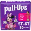Picture of Pull-Ups Girls' Potty Training Pants, Size 5T-6T Training Underwear (46+ lbs), 80 Count (2 Packs of 40)