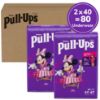 Picture of Pull-Ups Girls' Potty Training Pants, Size 5T-6T Training Underwear (46+ lbs), 80 Count (2 Packs of 40)