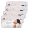 Picture of Amazon Brand - Mama Bear Plush Protection Diapers - Size 1, One Month Supply, Hypoallergenic Premium Disposable Baby Diapers, 216 Count (Pack of 4), White and Cloud Dreams