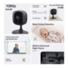 Picture of Tapo by TP-Link 1080P Indoor Security Camera for Baby Monitor, Pet Camera w/Motion Detection, 2-Way Audio, Night Vision, Cloud & SD Card Storage, Works w/Alexa & Google Home, Black, C101(4-Pack)