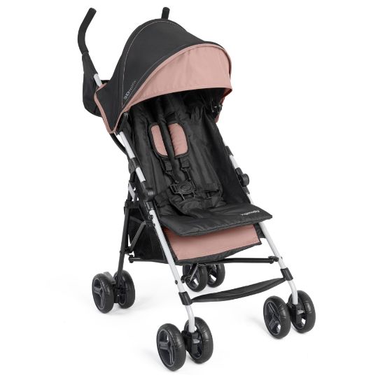 Picture of Summer by Ingenuity 3D Mini Convenience Stroller - Lightweight Stroller, Compact Fold, Multi-Position Recline, Canopy with Pop Out Sun Visor and More - Umbrella Stroller for Travel, Dusty Rose Pink