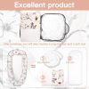Picture of Mamibaby Baby Lounger Cover,100% Soft Breathable Baby Snuggle, Co-Sleeper Infant Floor Seat Cushion for Travel, Tummy Time, Newborn Must Have Essentials Baby Shower Nest Pillow Cover for 0-24 Months