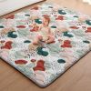 Picture of Blissful Diary Baby Play Mats for Floor, 71x59 Inch Thicker Foam Playmats for Babies and Toddlers, Soft Cushioning Baby Crawling Mat, Modern Abstract