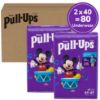 Picture of Pull-Ups Boys' Potty Training Pants, 5T-6T (46+ lbs), 80 Count (2 Packs of 40)