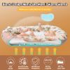 Picture of Baby Lounger for Newborn Cover - Newborn Lounger for 0-12 Months, Breathable & Portable Infant Lounger - Adjustable Cotton Soft Baby Floor Seat for Travel, Newborn Essentials - Giraffe