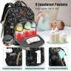 Picture of DEBUG Baby Diaper Bag Backpack with Changing Station for Boys Girl, Baby Registry Search Must Haves Shower Gifts Baby Stuff Newborn, Dad Camo Large Travel Waterproof Diapers Bag with Stroller Straps