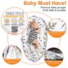 Picture of Baby Lounger for Newborn Cover - Newborn Lounger for 0-12 Months, Breathable & Portable Infant Lounger - Adjustable Cotton Soft Baby Floor Seat for Travel, Newborn Essentials- Forest