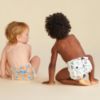 Picture of The Honest Company Clean Conscious Diapers for Sensitive Skin | Hypoallergenic, Fragrance Free | Gender Neutral Prints | Super Club Box, Size 4 (22-37 lbs), 104 Count