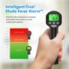 Picture of Medical Grade FSA HSA Approved Heavy Duty Touchless Infrared Forehead Thermometer, for Adults & Baby Thermometer Gun, 1s Instant Results
