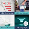 Picture of hiccapop Portable Baby Wipe Warmer, Baby Wipes Warmer for Babies Includes 2 Power Bases, Diaper Wipe Warmer with Changing Light