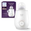 Picture of Philips Avent Premium Fast Bottle Warmer, with Smart Temperature Control, Water Bath Technology, Automatic Shut-Off, Model SCF358