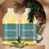 Picture of WHOLENATURALS Pure Castile Soap Liquid Unscented, EWG Verified & Certified Palm Oil Free-1 Gallon (64oz x2 Bottles) Natural Soap, Mild & Gentle Non-GMO & Vegan-Organic Body Wash, Laundry & Baby Soap