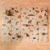 Picture of Nuby Reversible Baby Floor Mat - Foldable and Lightweight Baby Play Mat for Floor - Easy Storage and Travel - Safari
