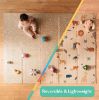 Picture of Nuby Reversible Baby Floor Mat - Foldable and Lightweight Baby Play Mat for Floor - Easy Storage and Travel - Safari