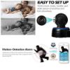 Picture of Wireless Camera, WiFi IP Security Camera Surveillance Camera Built-in SD card Slot, Pan-Tilt/2-Way Audio/Night-Vision/Email Alert for Baby Video Monitor Nanny Cam IP Webcam (Black)