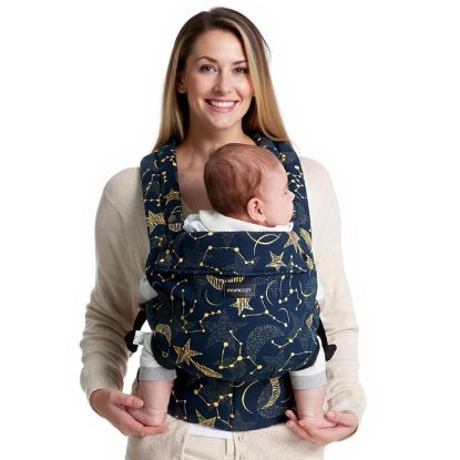 Picture of Momcozy Baby Carrier - Ergonomic, Cozy and Lightweight Carrier for 7-44lbs, Effortless to Put On, Ideal for Hands-Free Parenting, Enhanced Lumbar Support, Purehug for Infant to Toddler, Starry Night