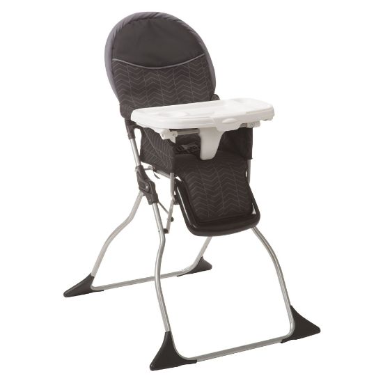 Picture of Cosco Kids Highchair for Baby, Simple Foldable High Chair, Convenient, Lightweight, and Compact Design, Black Arrows