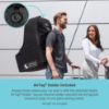 Picture of J.L. Childress DELUXE Backpack Car Seat Travel Bag - PREMIUM - Thicker Padding - Includes AirTag Holder - Airplane Bag for Baby Car Seats - Fits All Car Seats, Infant Carriers & Booster Seats - Black