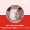 Picture of HUGGIES OverNites Diapers, Size 4 (22-37 lb), Overnight Diapers, 56 Count