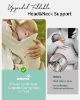 Picture of GROWNSY Baby Carrier, Cozy Baby Wraps Carrier, Ergonomic Baby Carrier Newborn to Toddler with Head Support, Cream