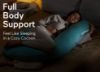 Picture of Momcozy U Shaped Pregnancy Pillows with Cotton Removable Cover, 57 Inch Full Body Pillow Maternity Support, Must Have for Pregnant Women, Tiffany Blue