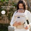Picture of Momcozy Baby Carrier - Ergonomic, Cozy and Lightweight Carrier for 7-44lbs, Effortless to Put On, Ideal for Hands-Free Parenting, Enhanced Lumbar Support, Purehug for Infant to Toddler, Khaki