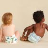 Picture of The Honest Company Clean Conscious Diapers for Sensitive Skin | Hypoallergenic, Fragrance Free | Gender Neutral Printss | Super Club Box, Size 2 (12-18 lbs), 124 Count