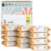 Picture of The Honest Company Clean Conscious Multi-Use Wipes | Hypoallergenic + Unscented for Sensitive Skin | Over 99% Water, Compostable, Plant Based, Baby Wipes | Sunburst, 864 Count