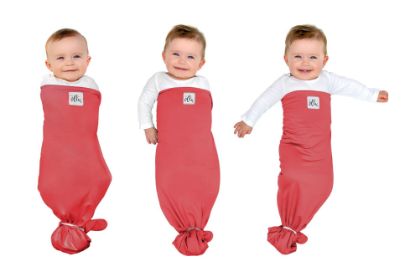 Picture of The Ollie Swaddle - Helps to Reduce The Moro (Startle) Reflex - Made from a Custom Designed Moisture-Wicking Material (Sunset)
