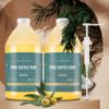 Picture of WHOLENATURALS Pure Castile Soap Liquid, EWG Verified & Certified Palm Oil Free Unscented, Natural, Mild & Gentle Non-gmo & Vegan - Organic Body Wash, Laundry, Pet/Dog and Baby Soap -Pack of 2 w/pump