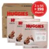 Picture of Huggies Size 1 Diapers, Skin Essentials Baby Diapers, Size 1 (8-14 lbs), 198 Count (3 Packs of 66)