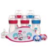 Picture of Playtex Baby Dr. Seuss Baby Bottles Gift Set - Newborn Baby Essentials with Binky Pacifiers, Nurser Bottles, Drop-Ins Liners & Bib