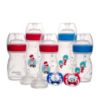 Picture of Playtex Baby Dr. Seuss Baby Bottles Gift Set - Newborn Baby Essentials with Binky Pacifiers, Nurser Bottles, Drop-Ins Liners & Bib