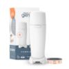 Picture of Playtex Diaper Genie Complete Pail with Built-In Odor Controlling Antimicrobial, Includes Pail & 1 Refill, White , 8.36 Pound