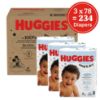Picture of Huggies Size 2 Diapers, Snug & Dry Baby Diapers, Size 2 (12-18 lbs), 234 Count (3 Packs of 78), Packaging May Vary