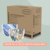 Picture of The Honest Company Clean Conscious Diapers | Plant-Based, Sustainable | Tie-Dye for + Cactus Cuties | Super Club Box, Size 4 (22-37 lbs), 104 Count