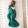 Picture of KYTE BABY Unisex Rayon Made From Bamboo Sleep Bag for Babies and Toddlers, 1.0 Tog (Small, Emerald)