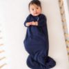 Picture of KYTE BABY Unisex Rayon Made From Bamboo Sleep Bag for Babies and Toddlers, 1.0 Tog (Small, Navy)