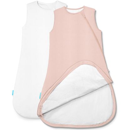 Picture of PurComfy Supersoft Sleep Sack 1.0 TOG, Premium Bamboo Viscose Baby Sleeping Bag, 2-Way Safe Zipper Sleep Sacks 3-6 Months