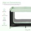 Picture of Dream On Me Zodiak Portable Playard in Mint, Lightweight, Packable and Easy Setup Baby Playard, Breathable Mesh Sides and Soft Fabric - Comes with a Removable Padded Mat