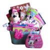 Picture of Gifts for Kids::Minnie Mouse Themed 10 Items In 1 Basket 12x6x4