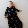 Picture of KYTE BABY Unisex Rayon Made From Bamboo Sleep Bag for Babies and Toddlers, 1.0 Tog (Large, Rust Rainbow on Midnight)