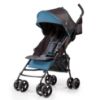 Picture of Summer by Ingenuity 3D Mini Convenience Stroller - Lightweight Stroller with Compact Fold, Multi-Position Recline, Canopy with Pop Out Sun Visor - Umbrella Stroller for Travel & More, Blue/Black