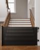 Picture of Cumbor 76" Wide Long Retractable Baby Gates for Stairs, Mesh Dog Gate for the House, 34" Tall Extra Wide Pet Gate for Dogs, Child Safety Gates for Doorways, Hallways, Indoor/Outdoor(Black)