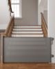 Picture of Cumbor 76" Wide Long Retractable Baby Gates for Stairs, Mesh Dog Gate for the House, 34" Tall Extra Wide Pet Gate for Dogs, Child Safety Gates for Doorways, Hallways, Indoor/Outdoor(Gray)