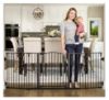 Picture of Regalo Deluxe Home Accents Widespan Safety Gate, 74.5" W x 28" H, Includes 4 Wall Mounts , Black