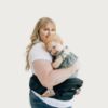 Picture of Tushbaby The Original Safety-Certified Hip Carrier for Babies & Toddlers: Machine Washable Child Waist Seat with Pocket Storage, As Seen on Shark Tank (23”-44” Waist, 0-3 yrs up to 45lbs) - Black