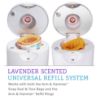 Picture of Munchkin® STEP™ Diaper Pail Powered by Arm & Hammer, #1 in Odor Control, Award-Winning, Includes 1 Snap, Seal & Toss™ Bag, 1 Starter Refill Ring, and 1 PUCK™ Baking Soda Cartridge